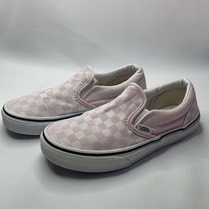 Vans kids checker sneakers size 3